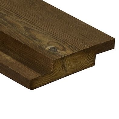 Rivestimento di facciata a doghe - 2651  - Kebony - in legno modificato / verticale / di lunga durata