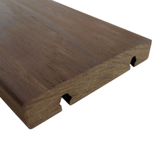 Listone per esterno in legno modificato - 2730 - Kebony - a clip / contract / di lunga durata