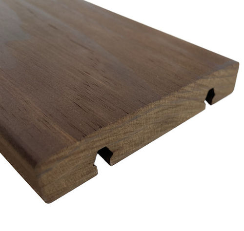 Listone per esterno in legno modificato - 2729  - Kebony - a clip / contract / di lunga durata