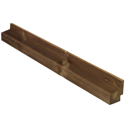 Rivestimento di facciata a doghe - 1217 - Kebony - in legno modificato / verticale / di lunga durata