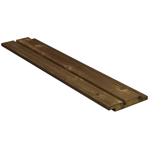 Rivestimento di facciata a doghe - 2242 - Kebony - in legno modificato / verticale / di lunga durata
