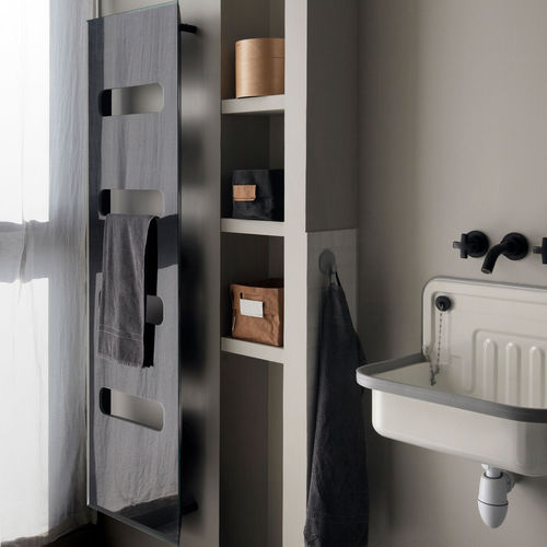 Scaldasalviette elettrico - CAMPASTYLE ELITE 3.0 - CAMPA - contemporaneo / in vetro / da parete