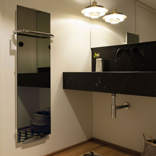Scaldasalviette elettrico - CAMPAVER BAINS SELECT 3.0 - CAMPA - contemporaneo / in vetro / da parete