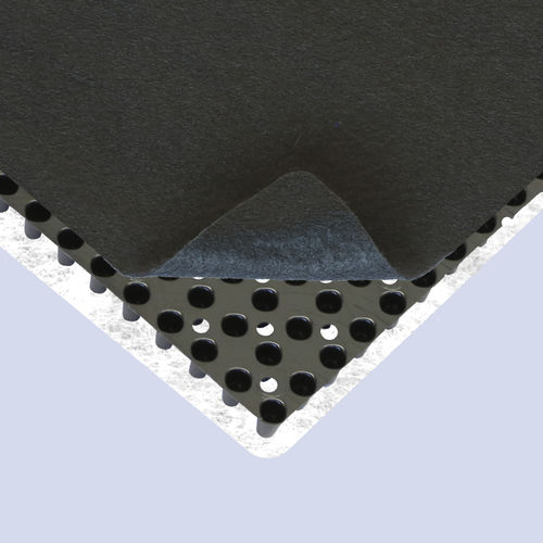 Geocomposito di drenaggio - ND 4+1h Drainage System - Nophadrain - in polipropilene / in polistirene / ad alta resistenza