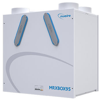 Recuperatore di calore residenziale - MRXBOX95-WM1 SERIES - Nuaire - per casa / per appartamento / compatto