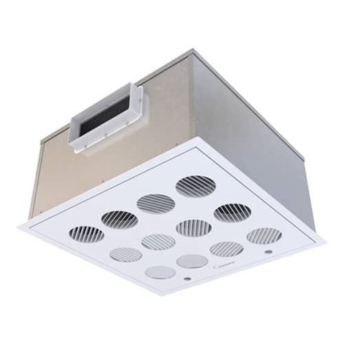 Diffusore d'aria a soffitto - HAVEN TERMINALS - Nuaire - quadrato / per soffiaggio e ripresa d'aria