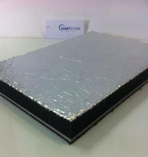 Isolante acustico - QUIETPAD - Quietstone UK Ltd - in schiuma / per muro / per soffitto