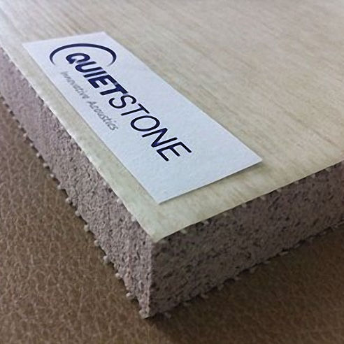 Isolante termo-acustico - RENDER BOARD - Quietstone UK Ltd - in vetro riciclato / in pannelli / per esterni