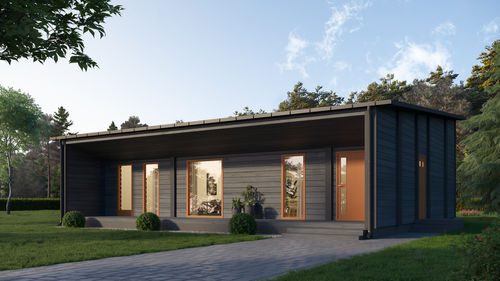 Casa prefabbricata - GREG - RITSU AS - ecologica / contemporanea / a un piano