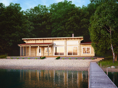 Casa prefabbricata - GERTRUD - RITSU AS - ecologica / contemporanea / a un piano