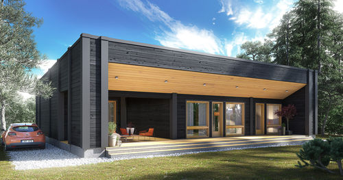 Casa prefabbricata - GREGOR - RITSU AS - ecologica / contemporanea / a un piano