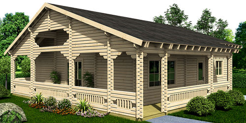 Chalet da giardino in legno - ROOS - RITSU AS - contemporaneo