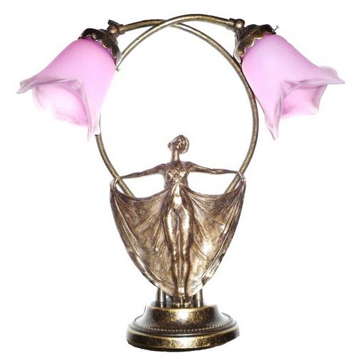 Lampada da tavolo - DIANE - TIEF - in ottone / in stile Art Nouveau / con cavo