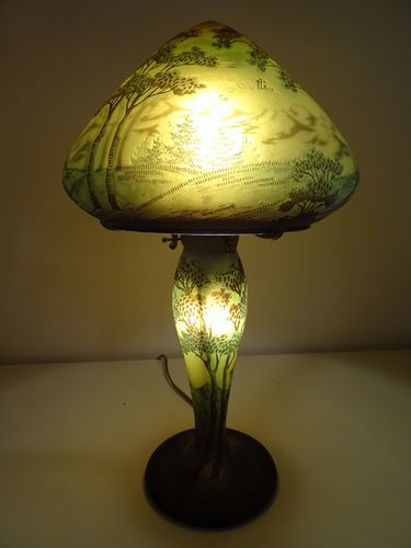 Lampada da tavolo - MIHAELA - TIEF - in vetro / in stile / con cavo