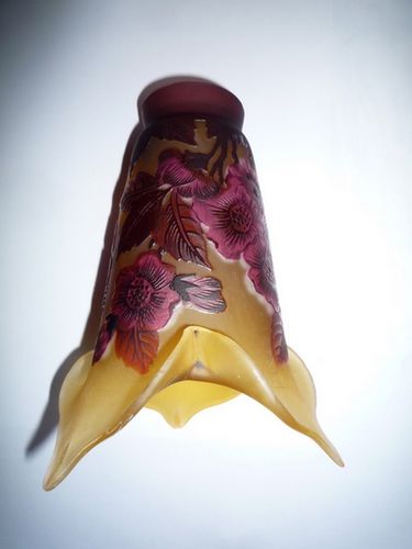 Paralume in stile Art Decó - TULIPE FLEUR - TIEF - in vetro di Murano