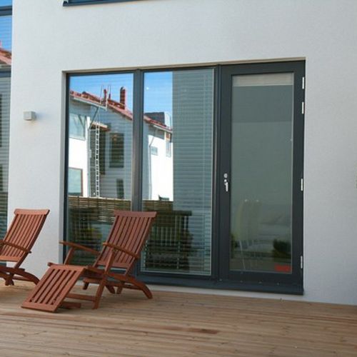 Vetrata scorrevole - BALCONY  - Skaala Windows And Doors - in legno / in alluminio / a tripli vetri