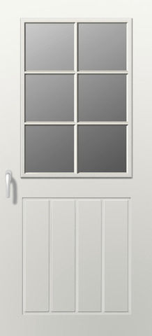 Porta d'ingresso - IO 58 F - Skaala Windows And Doors - in legno / in vetro / battente