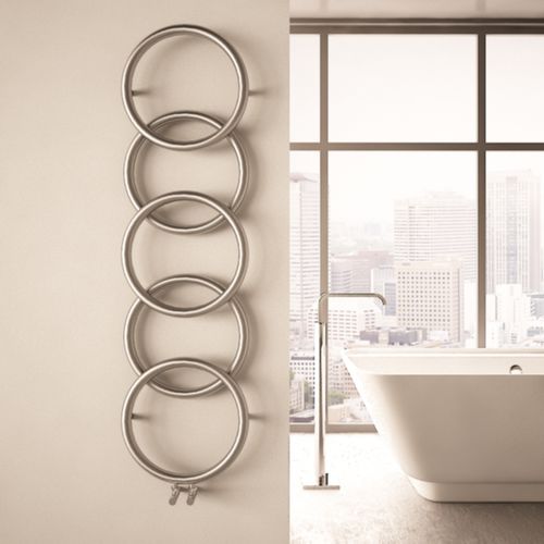 Scaldasalviette ad acqua calda - HALO - Carisa Designer Radiators - 0...500 w / contemporaneo / in acciaio inossidabile