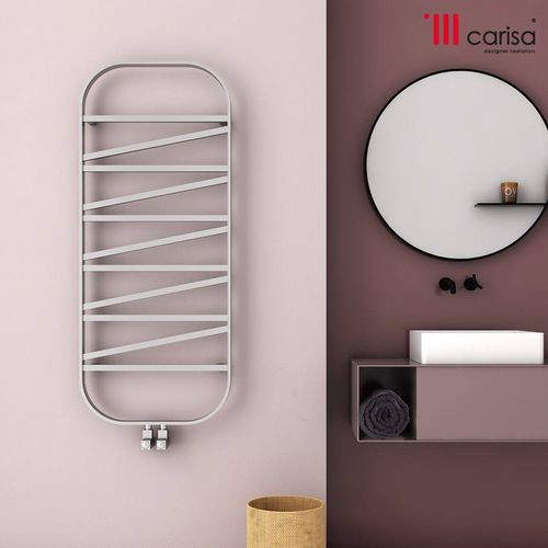 Scaldasalviette ad acqua calda - SOFTY - Carisa Designer Radiators - 501 w...750 w / contemporaneo / in acciaio inox