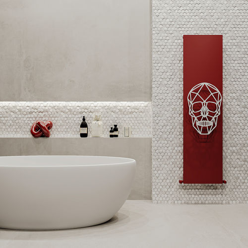 Radiatore ad acqua calda - SKULLY - Carisa Designer Radiators - 751 w...1000 w / contemporaneo / in alluminio