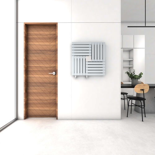 Radiatore ad acqua calda - KEOPS - Carisa Designer Radiators - contemporaneo / in acciaio / grigio