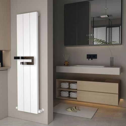 Scaldasalviette ad acqua calda - CARISA ELVINO BATH - Carisa Designer Radiators - 501 w...750 w / 751 w...1000 w / contemporaneo