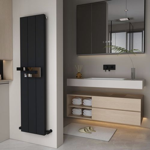 Scaldasalviette ad acqua calda - CARISA ELVINO BATH - Carisa Designer Radiators - 501 w...750 w / 751 w...1000 w / contemporaneo