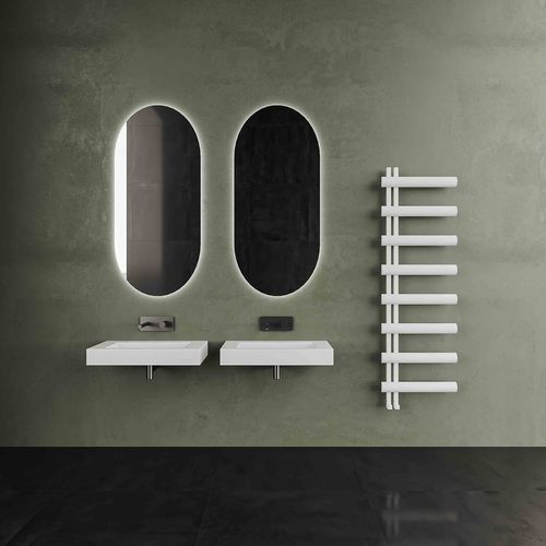 Scaldasalviette ad acqua calda - CARISA MOON L - Carisa Designer Radiators - 0...500 w / contemporaneo / in alluminio