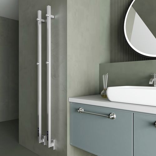 Scaldasalviette elettrico - MAXIM - Carisa Designer Radiators - 0...500 w / contemporaneo / in acciaio inossidabile