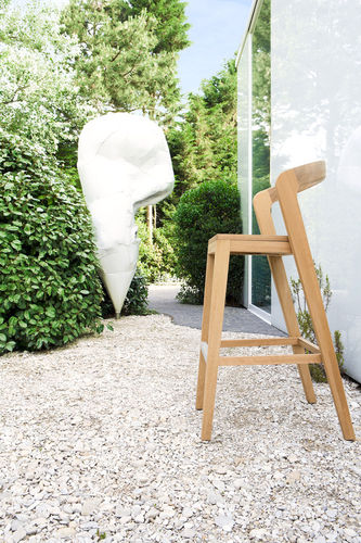 Sedia alta contemporanea - PLAY - WILDSPIRIT - in legno / per uso residenziale / senza braccioli