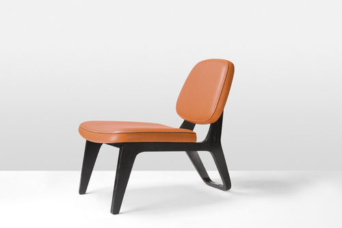 Chauffeuse contemporanea - MOONLOUNGER - WILDSPIRIT - in pelle / a slitta