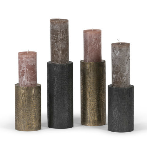 Portacandela in grafite - CRISS CROSS - DEKOCANDLE