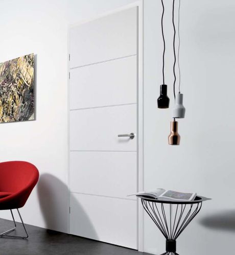 Porta da interno - AL series - Svedex - in legno / battente / contemporanea