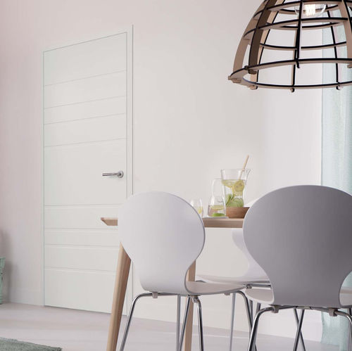 Porta da interno - FR series - Svedex - in legno / battente / contemporanea
