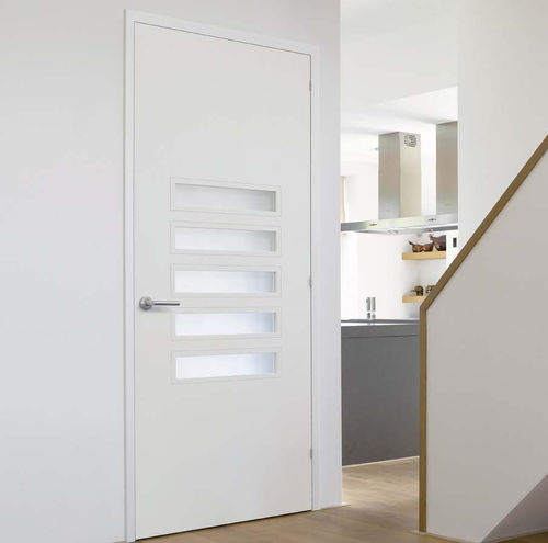 Porta da interno - AE series - Svedex - in legno / battente / contemporanea
