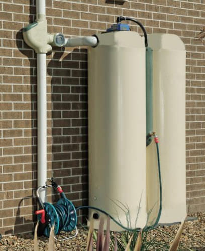 Kit recupero acqua piovana per ambiente abitativo - SLIM-LINE - Tower Tank Systems