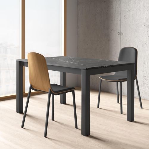 Tavolo contemporaneo - TOKIO - Cancio - in vetro temprato / in laminato / in ceramica