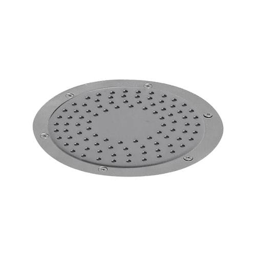 Piletta in acciaio inossidabile - C25100GMPF8V - Caggiati Maurizio srl - per stanza da bagno / con griglia / tonda