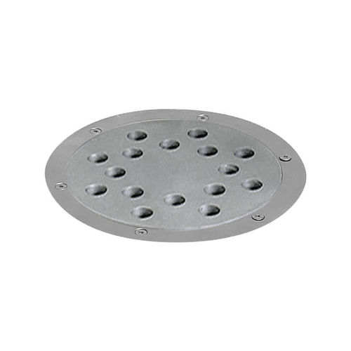 Piletta in acciaio inossidabile - C25100GMPRV - Caggiati Maurizio srl - per stanza da bagno / con griglia / tonda