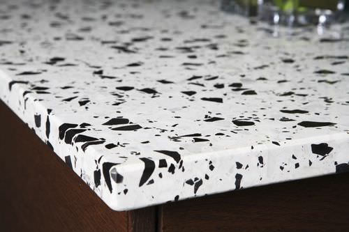 Piano di lavoro in pietra - ECO-TERRE® : LOS CABOS - Coverings ETC - da cucina / in materiale riciclato