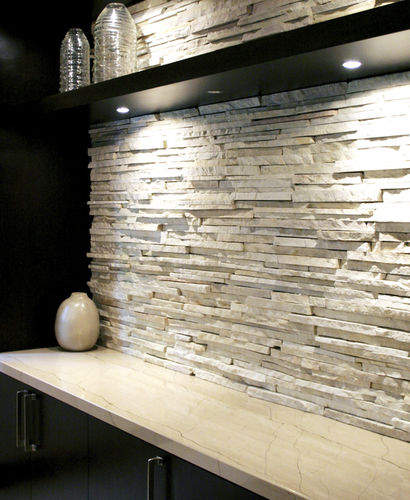 Piano di lavoro in marmo - TIGER BEIGE - Coverings ETC - da cucina / beige