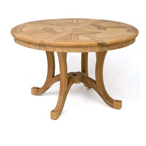 Tavolo da pranzo in stile Luigi XV - J DTR 10/120-P - MASSANT - in legno / rotondo / per uso residenziale