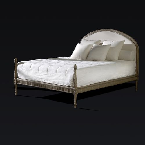 Letto matrimoniale - MLT 01 - MASSANT - in stile Luigi XVI / con testiera / in legno