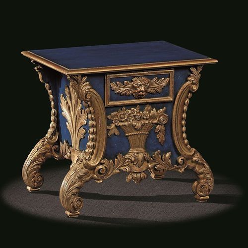 Tavolo d'appoggio in stile - MR T 03 - MASSANT - in legno / rettangolare / con cassetti
