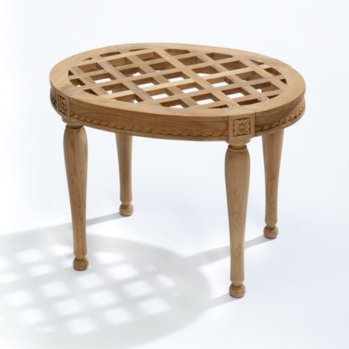 Poggiapiedi Luigi XVI - J LTL 16 TB 2  - MASSANT - in legno / da giardino