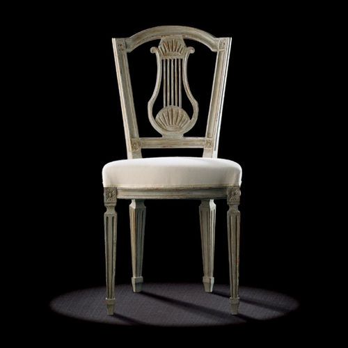 Sedia in stile Luigi XVI -  L16 T 3 - MASSANT - da interno / in tessuto / con supporto in legno