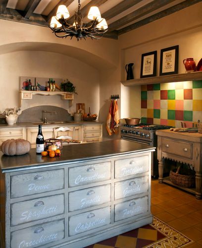 Cucina classica - RUSTIQUE - COSI - in stile provenzale / in legno / con impugnature