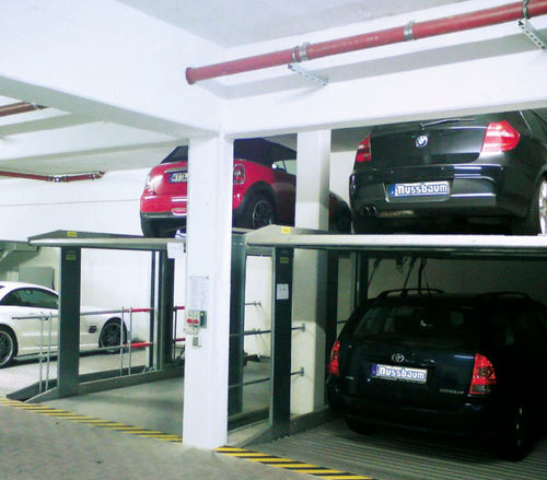 Piattaforma di parcheggio meccanica - Liftparker N4602 - Nussbaum Parking - a due livelli