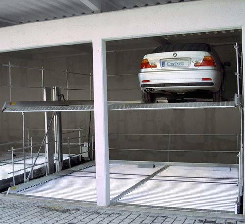Piattaforma di parcheggio meccanica - Liftparker N4402 - Nussbaum Parking - a due livelli