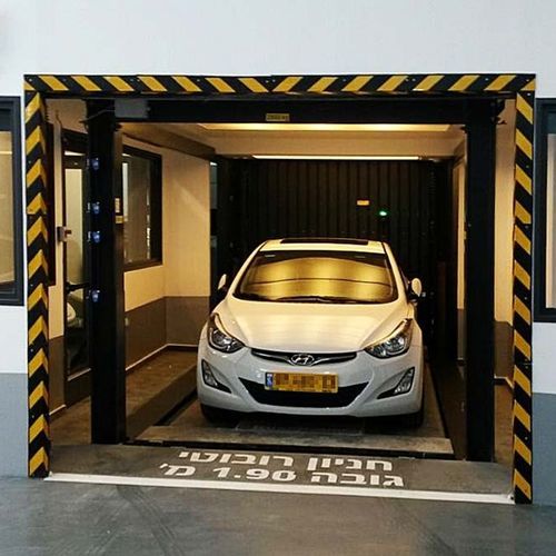Sistema di parcheggio con piattaforma - HYPARKER MAX - Nussbaum Parking - con ascensore